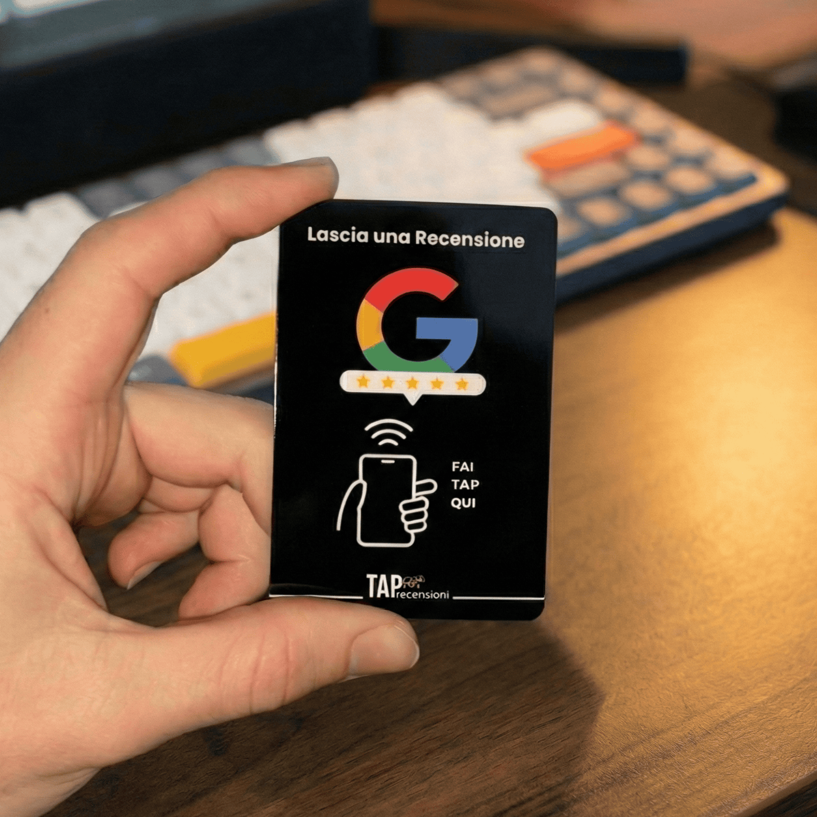 TapCard | Recensioni a Portata di mano